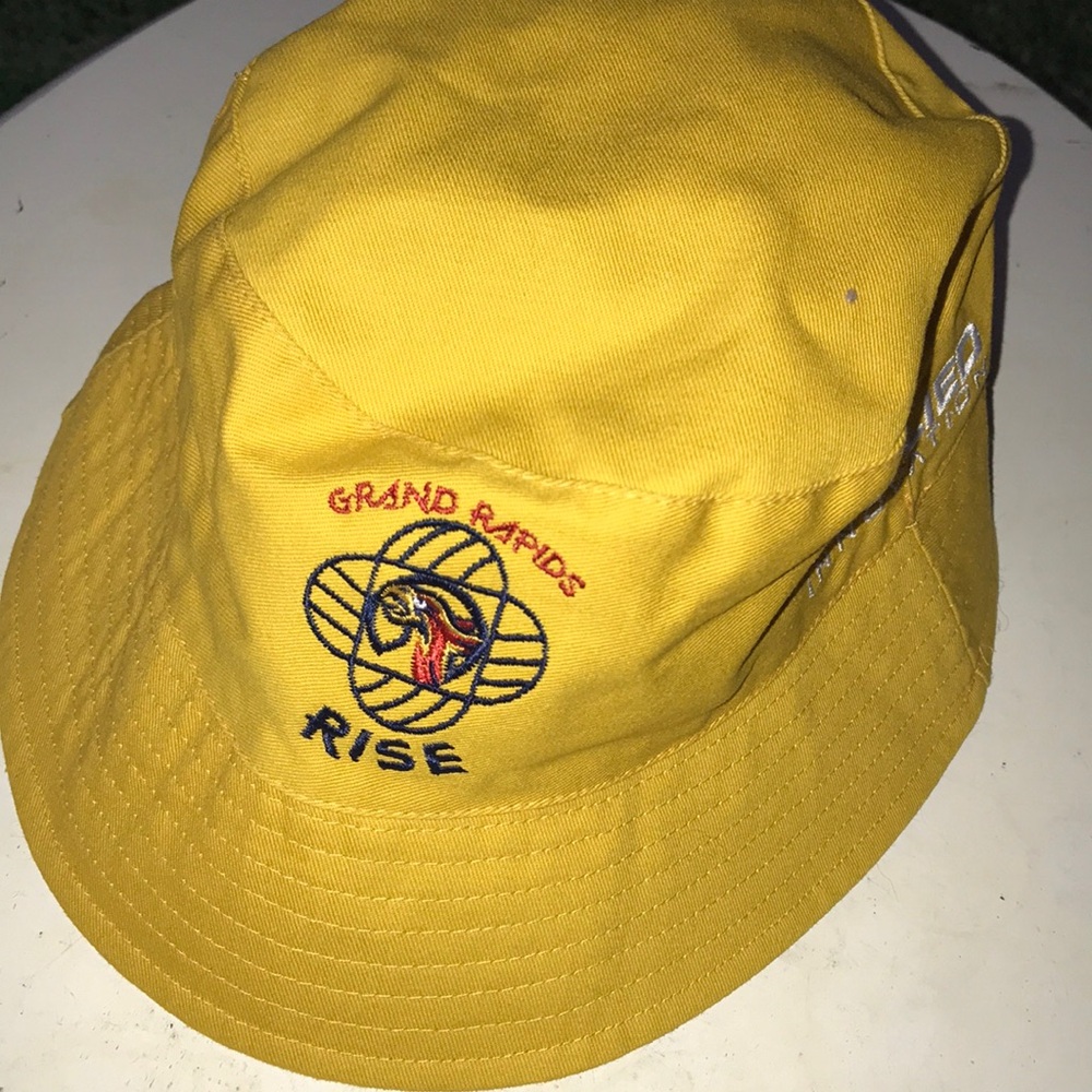 Grand Rapids Rise Volleyball Yellow Bucket Hat